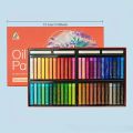 Professional Oil Pastels Set - Medium Point, High-Quality Soft Crayons for Artists, 12/24/36/48 Colors. 