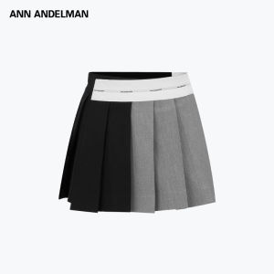 ANN ANDELMAN | Color Block Deconstructed A-Line Skirt