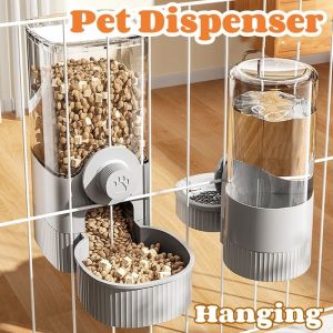 Pet Hanging Water Dispenser Automatic Cage Water Dispenser Feeder for Cat Dog Feeder Pet Food Bowl