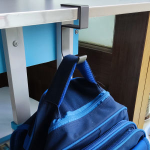Classroom Student Desk Bag Hook No Drilling Needed Bookbag Holder Space Aluminum Oxidized Surface Educational Furniture Accessory