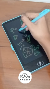 Tempat Pensil Unik LCD Drawing plus Pen Drawing Pad Box