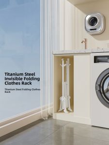 MINGZHI | Invisible Foldable Indoor Clothes Drying Rack