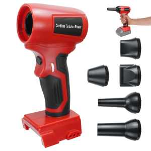 Quạt Thổi Khí Không Dây Không Chổi Than Công Nghệ Turbo Jet 130000 Vòng/phút Tương Thích Với Pin Milwaukee 18V Dụng Cụ Thổi Bụi Dùng Cho Việc Sửa Chữa Nhà Cửa Và Các Công Việc Tự Làm