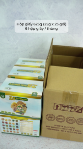 GIÁ CỰC TỐT | Combo 6 Hộp 625g Sữa Hạt Ngũ Cốc 25 Beta Glucare - Green Nutri (Hộp 25 Gói)