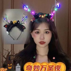 Phụ Kiện Tóc Halloween Spider Glowing Phụ Kiện Trang Trí Đầu Hoạt Hình Đồ Trang Trí Cho Tiệc Công Ty Đồ Trang Trí Đầu