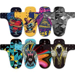 Chooee MTB Đường Núi Đi Xe Đạp Chắn Bùn Xe Đạp Fender Bánh Trước/Bánh Sau Cánh 1 Chiếc PP5 Chất Liệu Phụ Kiện Xe Đạp