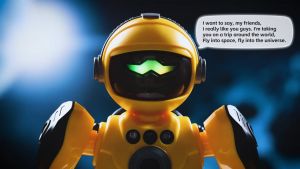 Mainan Anak Remote Control Intelligent M Voice Robot
