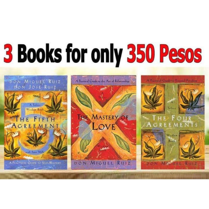 the mastery of love,the fifth agreements,the four agreements