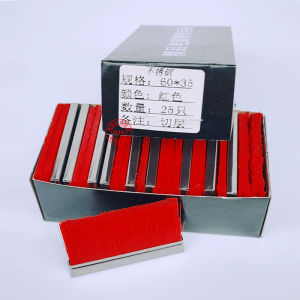 Thickened Wear-Resistant Computer Weaving Machine Accessory Bristle 60x35 Wild Boar Hair Black Red Colorful Ceramic White Dust Brush