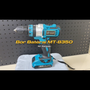 MTMASAKI Mesin Bor Baterai Cordless Brushed – Kuat Tahan Lama & Serbaguna