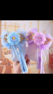Jepit Rambut Anak Dewasa Lucu Motif Sayap Bunga Korea Style Jepitan Pita Besar
