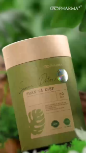Phan tả diệp Senna Detox thải độc ruột Dr Lacir mẫu mới chính hãng