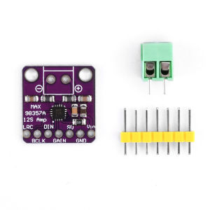 Aideepen | MAX98357 I2S/BGA Audio Amplifier Module Audio Amplifiers Filterless Class D Amplifier Board for Raspberry Pi ESP32