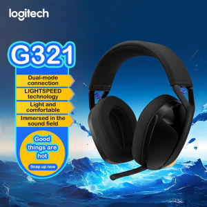 Logitech | Logitech G321 Wireless Gaming Headset Dual-mode Bluetooth Headphone with Flip Noise Cancelling Mic for E-sports