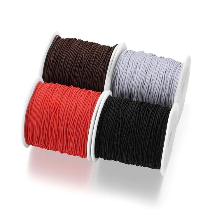 Round Beading Elastic Stretch Cord String Rope for DIY Bracelets ...