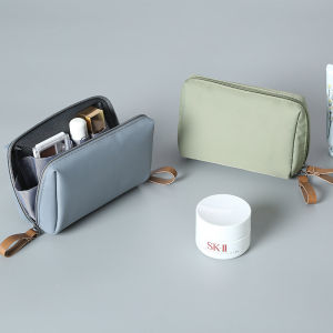 Portable Mini Divided Makeup Bag Womens Cosmetic Storage Pouch Lipstick Organizer Compact Travel Toiletry Bag Handbag Inner