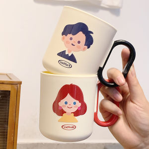 Bộ Cốc Đánh Răng Hoạt Hình Cat Small Pei Four Family Members Đồ Dùng Vệ Sinh Cá Nhân Nhựa Dùng Tại Nhà Bồn Rửa Mặt