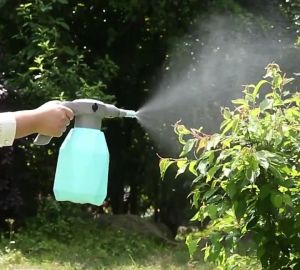 Bình tưới cây chạy pin sạc dung tích 2 lit với nhiều chế độ phun kèm đầu nối dài tiện dụng