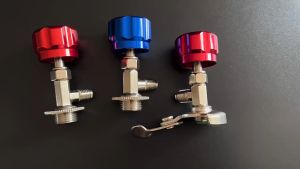 Can Tap Vavle STARMEC CH-340 MULTI R12  R22  R134a  R407C  R404a Kran Pembuka Kaleng Preon Gagang Besi