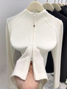 Double Zipper High-end Warmth Sweater Women Winter Wear