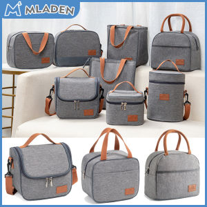 Lunch Bag Thermal Bag Multifunctional Large Capacity Bag Waterproof Oxford Portable Zipper Warm Picnic Food Lunch Bag