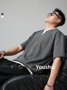 Summer New Fashion Brand Loose Round Neck T-Shirt