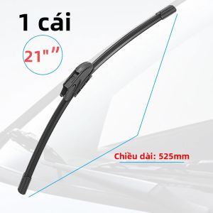 Cần Gạt Nước Kính Chắn Gió Ô Tô Không Khung Hình Chữ J/U Nâng Cấp Cao Cấp Chất Liệu Cao Su Chất Lượng Cao Kích Thước 13-26 Inch Dùng Cho Kính Chắn Gió Phía Trước