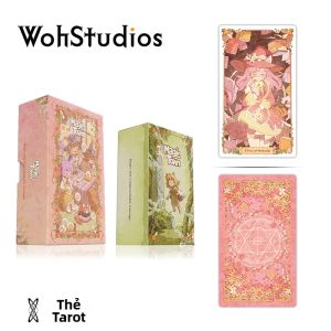 WohStudios | Bộ Bài Tarot Waite Phong Cách Chữa Lành Dễ Thương 78 Lá