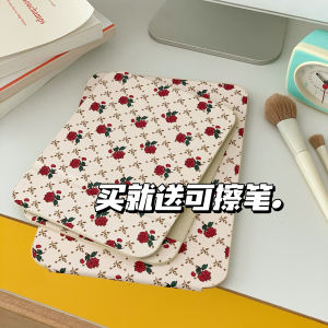 Retro Folding Makeup Mirror Portable Desk Top Korean Style Silver Mirror for Office Student Dormitory Personal Grooming Tool