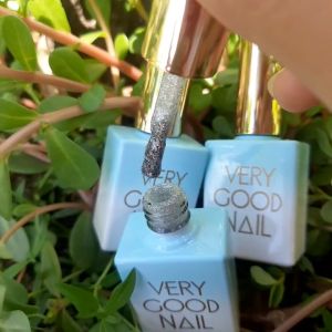 Sơn gel Top nhũ bạc flash VeryGood chính hãng lên màu cực chuẩn - Sơn nhũ kim tuyến siêu sáng (lẻ chai)