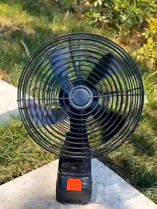Cordless Fan 8 Inch  Rechargeable Fan  90°~135° Adjustable angle Portable fan  High power Outdoor desk fan COD