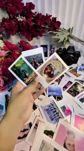 Custom Foto Polaroid 1 HARI JADI Ukuran 2R isi 100 Lembar Foto Polos  | Glossy Tebal 260 | Bisa COD + Free Ongkir