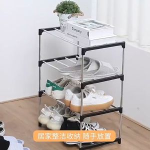 3/4/5 Layer BLACK PINK Shoe Rack Organizer Space Saver Multi-purpose Storage Rack High Quality Shoe Rack