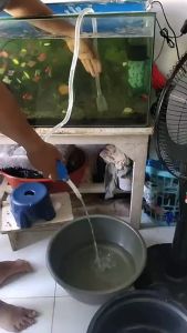 CLEANER PUMP AQUARIUM PENGURAS AIR AQUARIUM