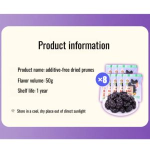Maternity Dried Plums Low Fat Healthy Prunes Three Turtles No Additives Snacks Drop Scale California
