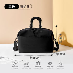 Womens Travel Bag Small Expandable Handheld Short Trip Sports Crossbody Bag Fitness Bag Wet And Dry Separation Backpack