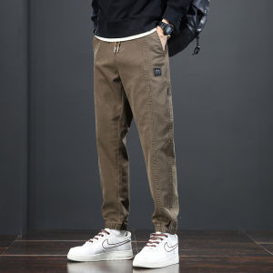 TUCANO | Autumn Winter Mens Leisure Trousers Harem Slim Fit Fleece-lined Thicker