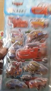 Stiker Tempel Mainan Kartun Timbul 3D YD-129 Murah