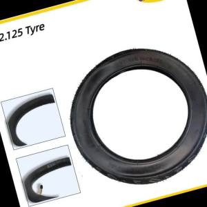 14x2.125 Tubeless Tire with High Rubber Content 14 Inch Tire 14 * 2.125 Electric Bicycle Scooter Tire Other Wheel Accessories