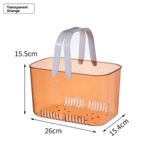 JIADONGLI | Foldable Hand-Held Wheeled Laundry Basket