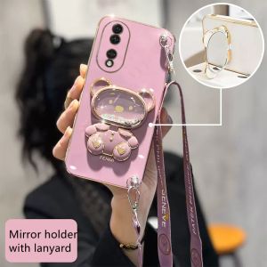 Quicksand Raccoon Design: 4G & 5G Compatible Cute Fashion Phone Cases for Honor Phones