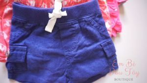 [Chọn mẫu] Quần short bé gái sơ sinh mẫu giáo 3-18kg VNXK chất mỏng dễ mặc