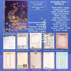 bitoon | Customized Glow Novelty Korean Style Memory Book for Students