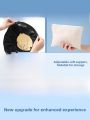 Womens UV Protection Foldable Black Glue Fishing Cap Face Covering Beach Big Brim Sunshade Hat Casual Style All Season Use. 