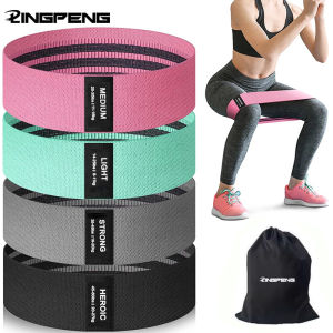 Pilates Yoga Elastic Resistance Bands Exercise Stretch Flex Band For Booty Legs Workout