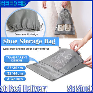 Travel Reusable Eco Shoe Storage Bag Organizer Dust-Free Drawstring Bag