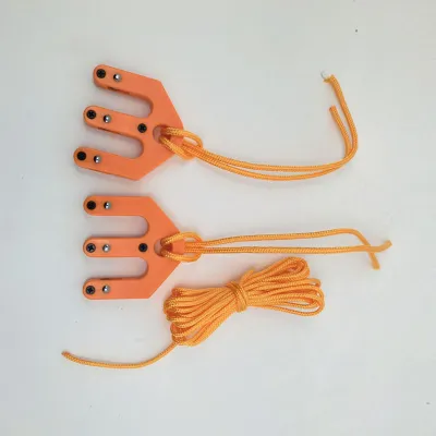 Rope Pulley Lifting System Outdoor Survival Hunting Lifting Equipment Convenient Sturdy Durable Suitable For Dragging Objects