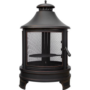 ZIYE | Outdoor Wood Burning Heating BBQ Tea Fire Pit