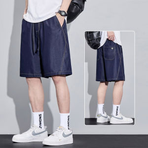 Summer Slim Straight Loose Denim Shorts