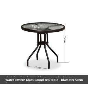 ZIYE | Outdoor Leisure Glass Long Table